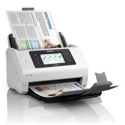 Escaner documental epson worforce ds - 800wn a4 - 50ppm - usb - red - wifi