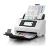 Escaner documental epson worforce ds - 800wn a4 - 50ppm - usb - red - wifi