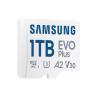 Tarjeta micro sd samsung microsdxc evo plus 1tb clase 10 + adaptador sd