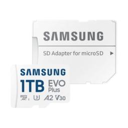 Tarjeta micro sd samsung microsdxc evo plus 1tb clase 10 + adaptador sd