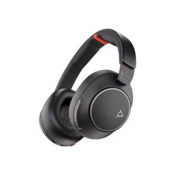 Auriculares poly voyager surround 85 inalambrico negro