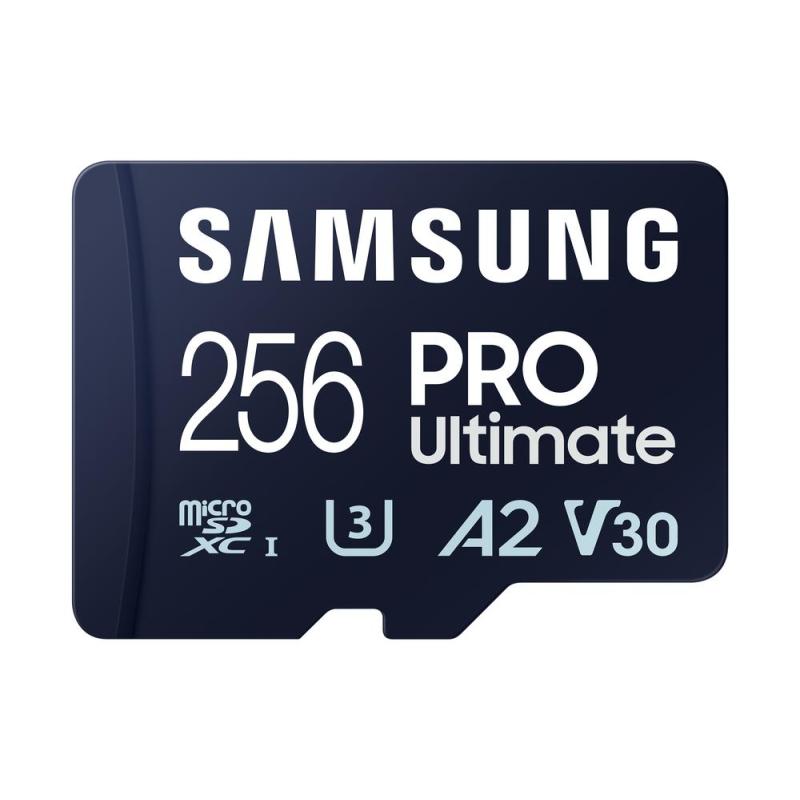 Tarjeta micro sd samsung microsdxc pro ultimate 256gb clase 10 + adaptador sd