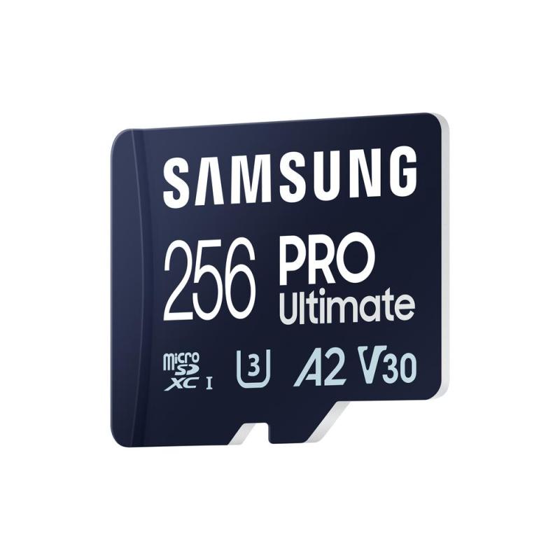 Tarjeta micro sd samsung microsdxc pro ultimate 256gb clase 10 + adaptador sd