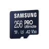 Tarjeta micro sd samsung microsdxc pro ultimate 256gb clase 10 + adaptador sd