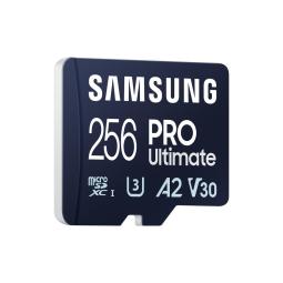 Tarjeta micro sd samsung microsdxc pro ultimate 256gb clase 10 + adaptador sd
