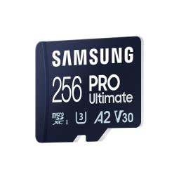 Tarjeta micro sd samsung microsdxc pro ultimate 256gb clase 10 + adaptador sd