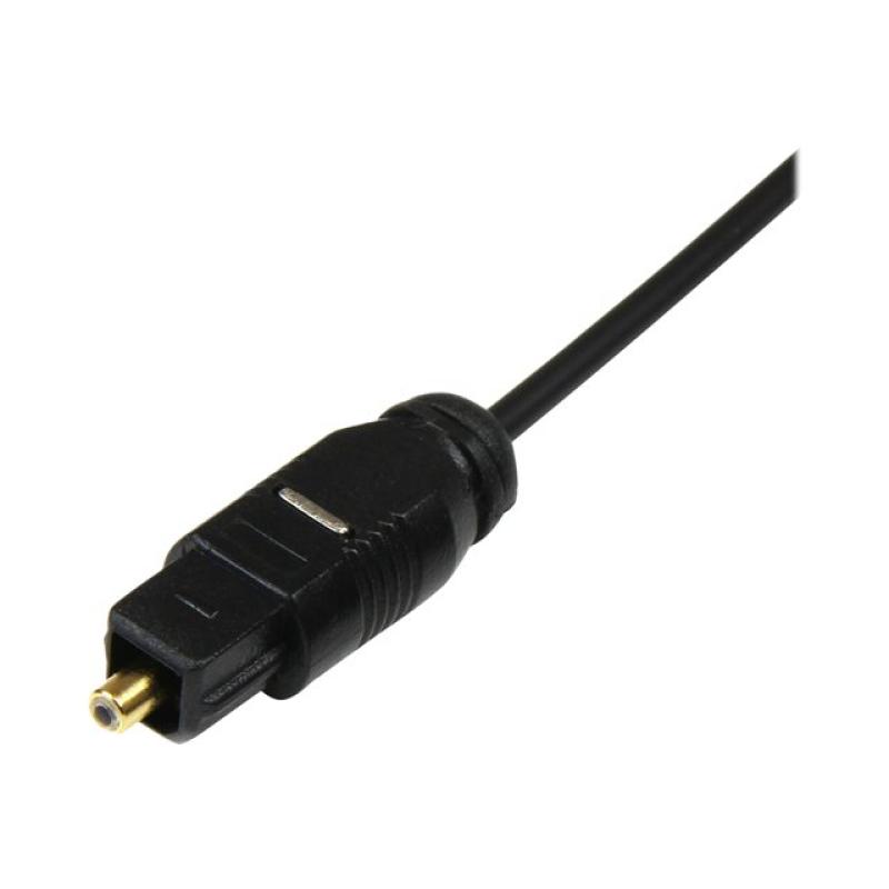 Cable toslink startech 4.5m - macho - macho - negro