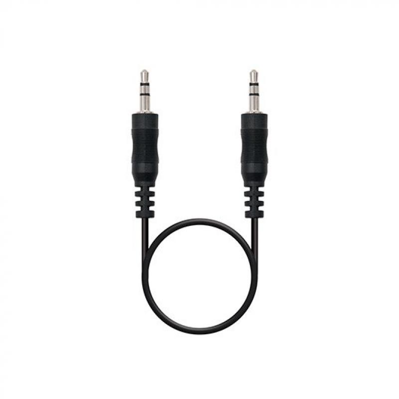 Cable audio 1xjack - 3.5 to 1xjack - 3.5 3m nanocable - Imagen 1