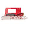 Tarjeta de puertos startech pex4sff8639u3 pcie 4.0 x4 adapter for 2.5 pulgadas u.3 nvme ssds