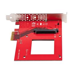 Tarjeta de puertos startech pex4sff8639u3 pcie 4.0 x4 adapter for 2.5 pulgadas u.3 nvme ssds