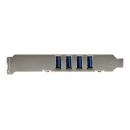 Tarjeta de puertos startech pciusb3s4 4x usb 3.0
