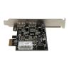 Tarjeta de puertos startech pci express 2 usb en 1