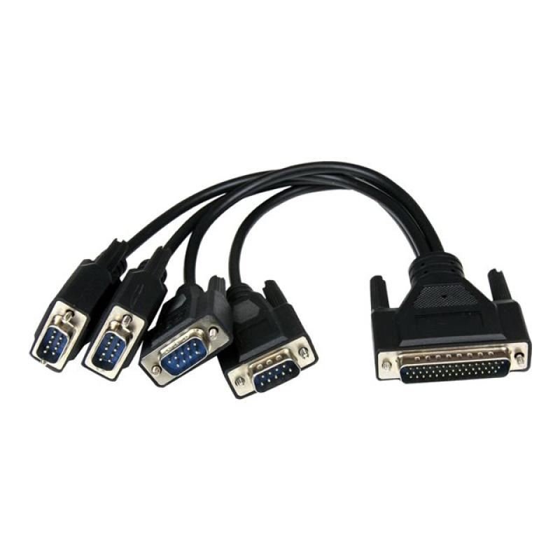 Tarjeta de puertos startech pci express pcie de 4 puertos serie serial combo rs232 y rs485 rs422