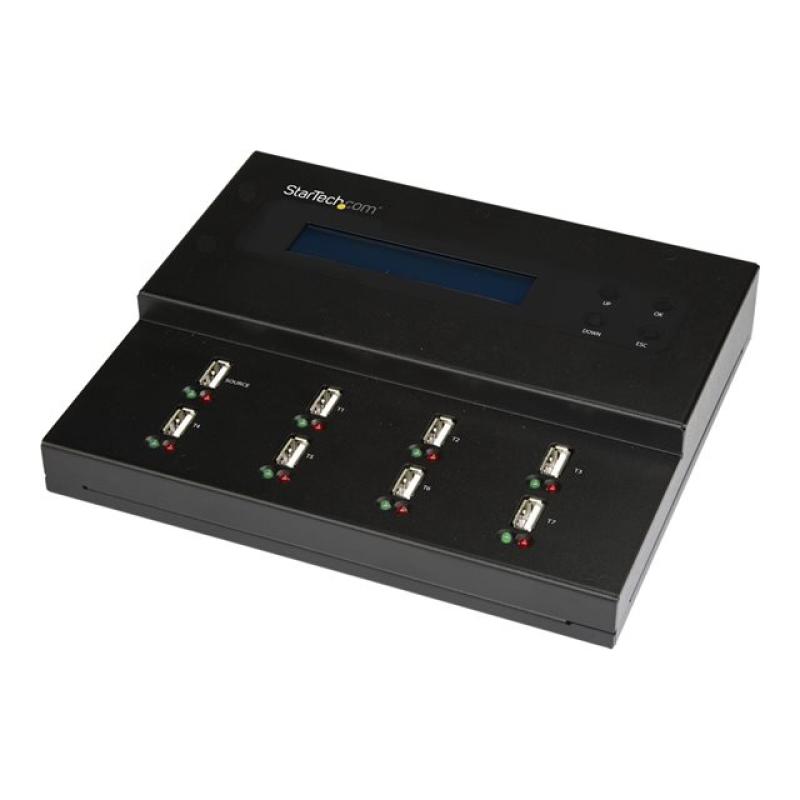 Duplicador clonador de memoria usb startech 8x usb 2.0