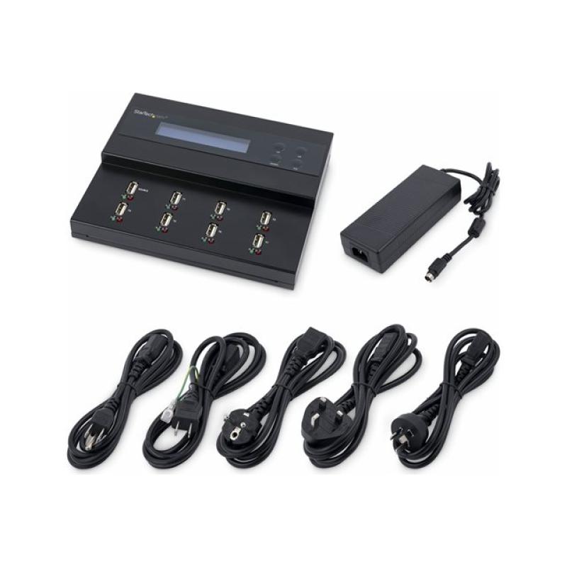 Duplicador clonador de memoria usb startech 8x usb 2.0