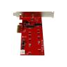 Tarjeta controladora m.2 - sata3 startech pex2m2