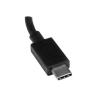 Cable usb tipo c a hdmi startech 0.147m - macho - hembra - negro