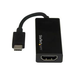 Cable usb tipo c a hdmi startech 0.147m - macho - hembra - negro