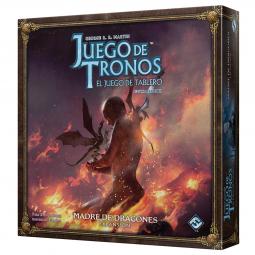 Juego de mesa asmodee juego de tronos: el juego de tablero madre de dragones expansion pegi 14 - Imagen 1