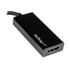 Cable usb tipo c a hdmi startech 0.147m - macho - hembra - negro