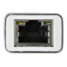 Adaptador usb tipo c a rj45 startech macho - hembra plata