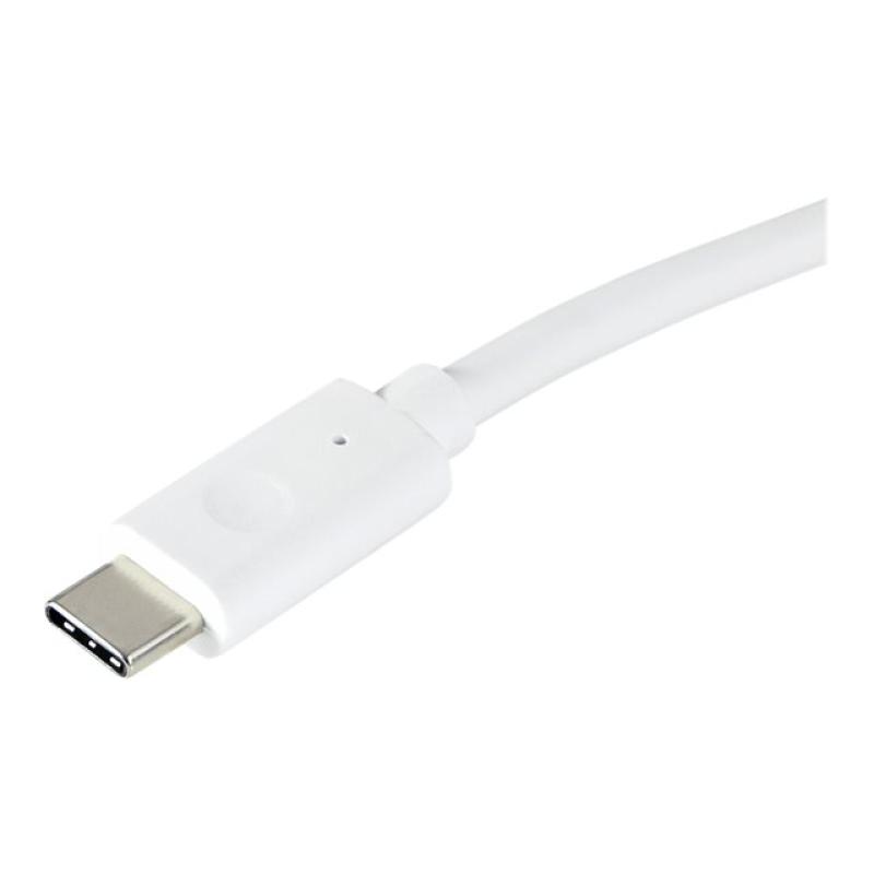 Adaptador usb tipo c a rj45 startech macho - hembra plata