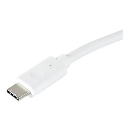 Adaptador usb tipo c a rj45 startech macho - hembra plata