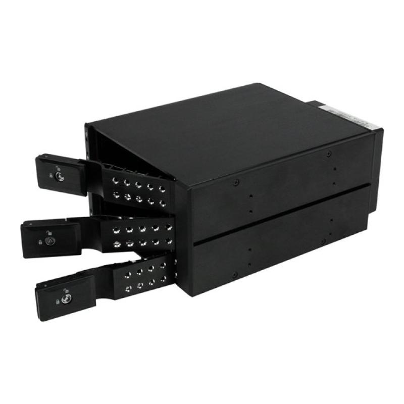 Rack movil startech 3 bahias 3.5 pulgadas