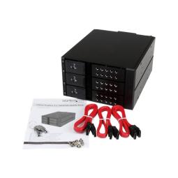 Rack movil startech 3 bahias 3.5 pulgadas