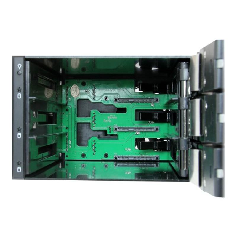 Rack movil startech 3 bahias 3.5 pulgadas