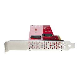 Tarjeta de interfaz startech dual - m2 - pcie - card - b