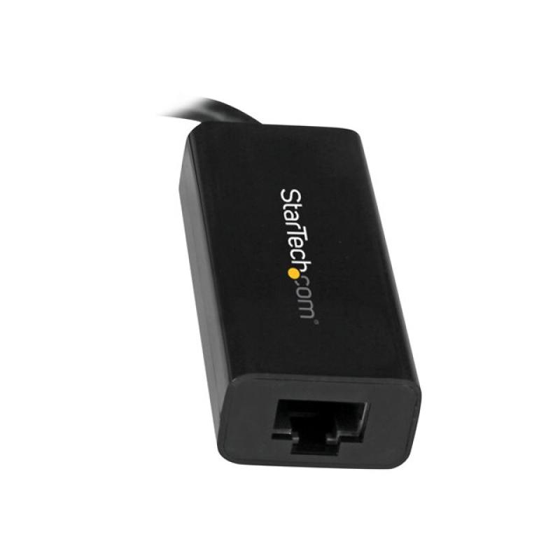 Adaptador usb tipo c a rj45 startech macho - hembra - negro