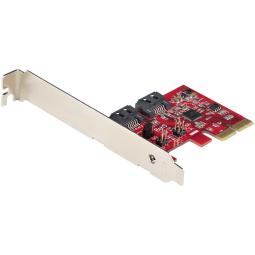 Tarjeta sata startech 2p6gr - pcie - sata - card