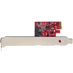 Tarjeta sata startech 2p6gr - pcie - sata - card