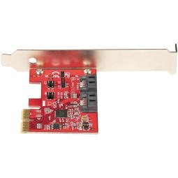 Tarjeta sata startech 2p6gr - pcie - sata - card
