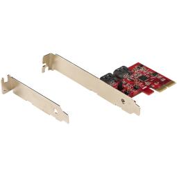 Tarjeta sata startech 2p6gr - pcie - sata - card