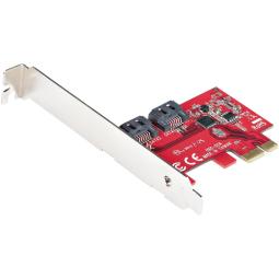 Tarjeta sata startech 2p6g - pcie - sata - card