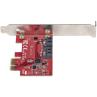 Tarjeta sata startech 2p6g - pcie - sata - card