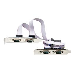 Tarjeta de puertos startech ps74adf - serial - card 4x rs232