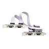 Tarjeta de puertos startech ps74adf - serial - card 4x rs232