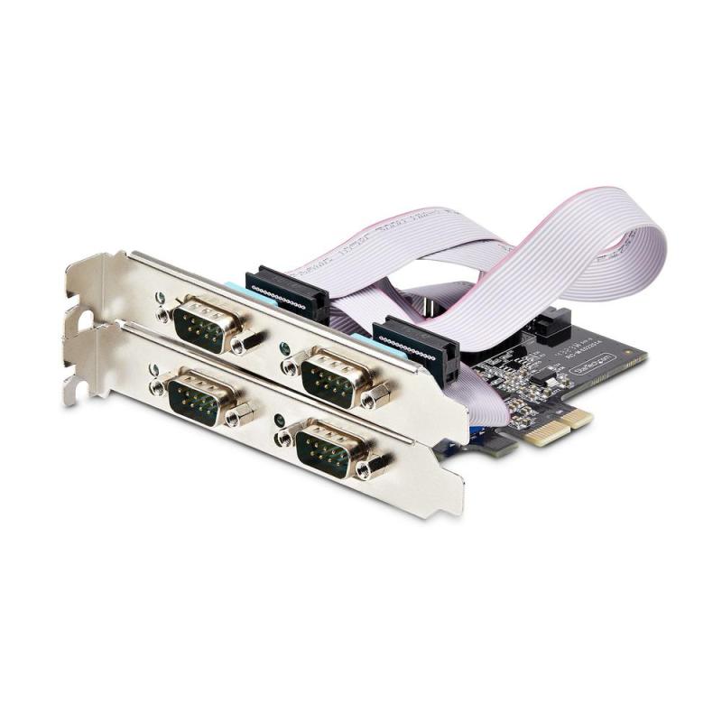 Tarjeta de puertos startech ps74adf - serial - card 4x rs232