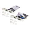 Tarjeta de puertos startech ps74adf - serial - card 4x rs232