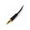 Cable jack 3.5mm startech 1.8m - macho - macho - negro