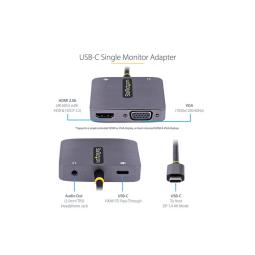 Docking station startech usb tipo c 4 en 1