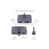Docking station startech usb tipo c 4 en 1