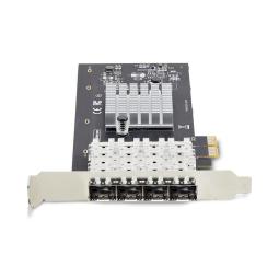 Tarjeta de red startech p041gi - network - card 4x sfp