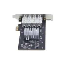 Tarjeta de red startech p041gi - network - card 4x sfp