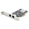 Tarjeta de red startech pr22gi - network - card 2x rj45