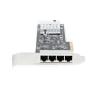 Tarjeta de red startech pr42gi - network - card 4x rj45