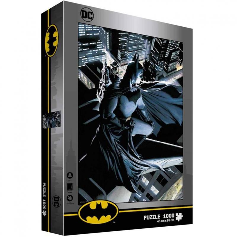 Puzle asmodee 1000 universo dc -  batman vigilante pegi 14 - Imagen 1